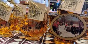 Jars of maple syrup